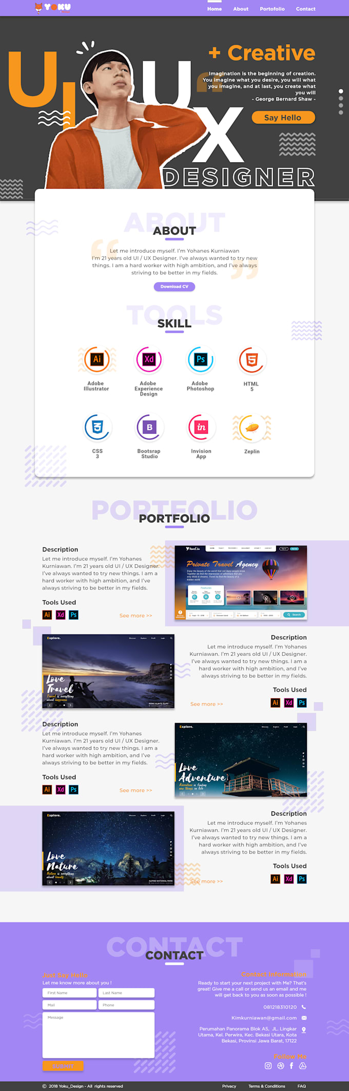 Design awesome ui ux for web and mobile app by Yoku_design | Fiverr