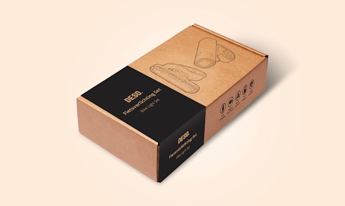 create amazon and product packaging design