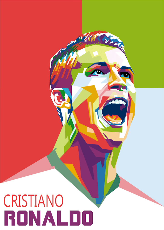 make cool wpap style potrait
