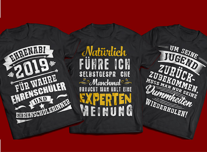 design eye catching german t shirt