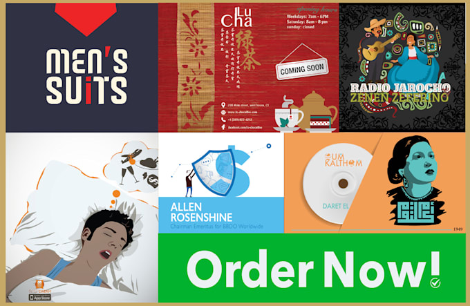 design a creative poster for your business