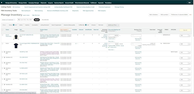 do amazon ebay shopify walmart bulk product listing upload