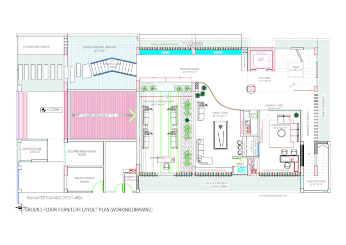 do autocad floorplan or blueprint full architectural drawing