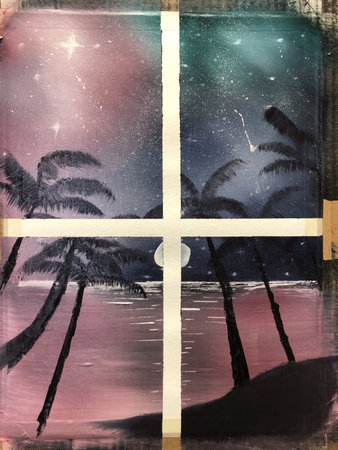 Paint You An Original Bob Ross Style Painting By Sjmdesigns87