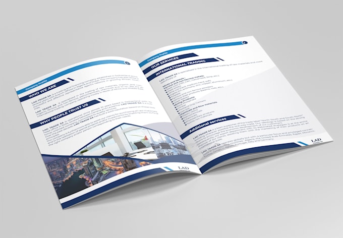 design creative professional company profile