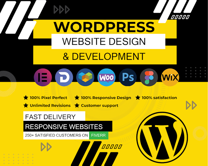 create responsive wordpress website design or redesign and development