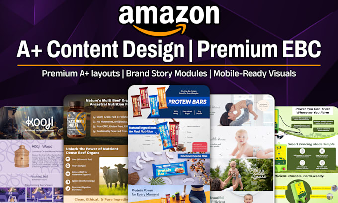 design premium ebc a plus content for amazon