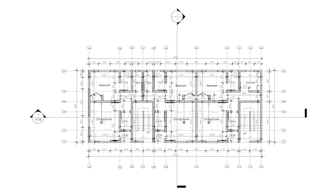 design 2d architectural drawings for your building project