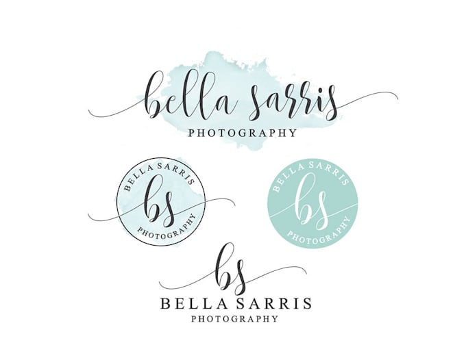 design fabulous water color signature