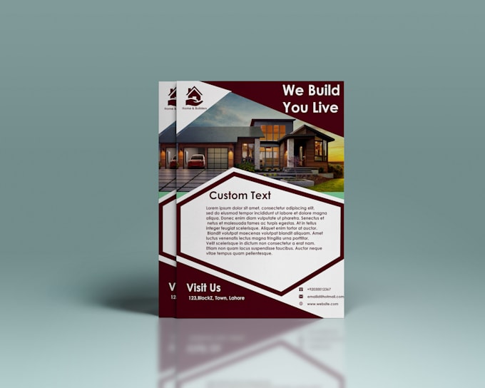 design a professional flyer, poster, post card in less than 24 hours