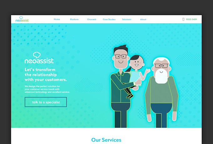 design and build a modern wordpress site for your business