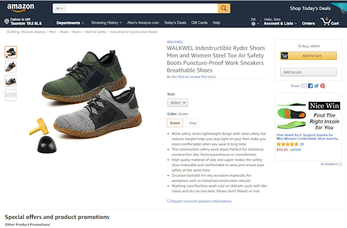do single listing on amazon