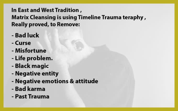 cleanse trauma and negative karma
