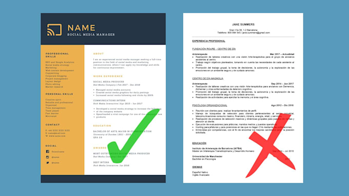 make resume, cover letter and improve linkedin profile