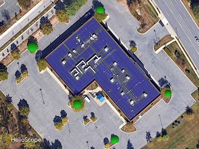 design your solar layout using a helioscope