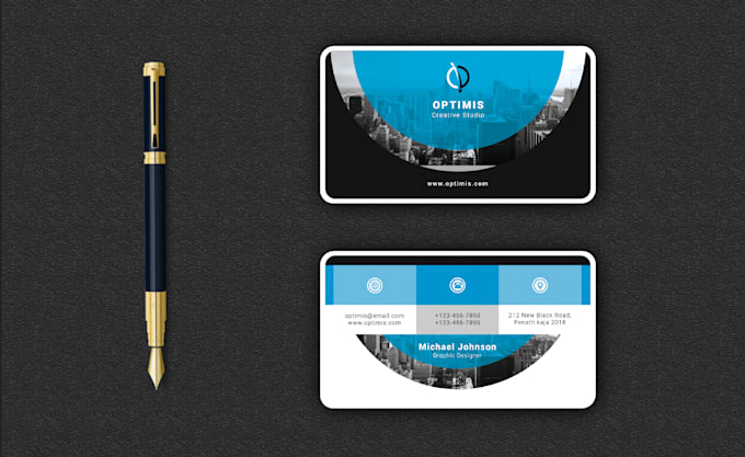 design print ready business card