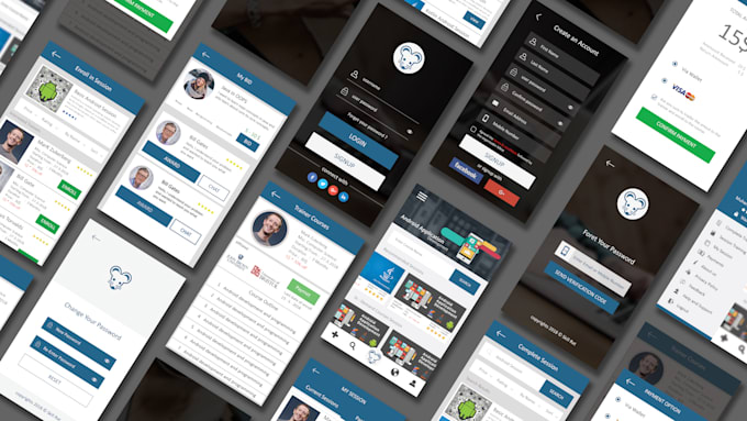 Create mobile and web ui design for any platform by Muhammadsaad027 ...