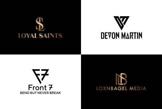 design clever monogram logo and initial letter