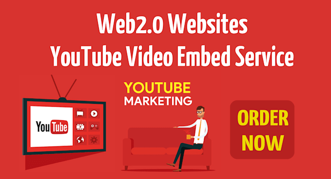 embed your youtube video into 2500 blogs to boost your ranking