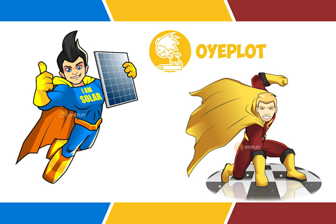 Create Premium Superhero Cartoon Mascot Character By Oyeplot Fiverr Create Premium Superhero Cartoon Mascot Character By Oyeplot Fiverr