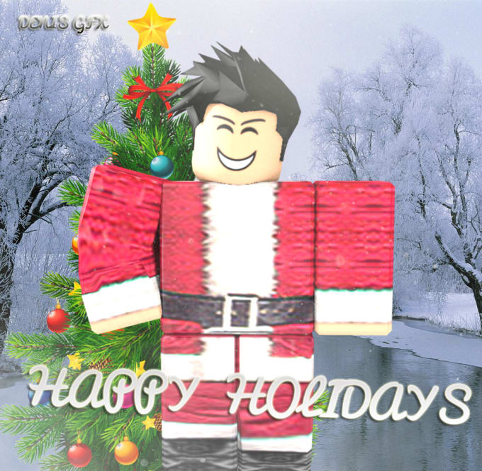 Make A Pro Roblox Gfx By Denisdatguy - roblox christmas background roblox