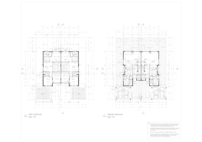 make an architectural,mep drawing in autocad