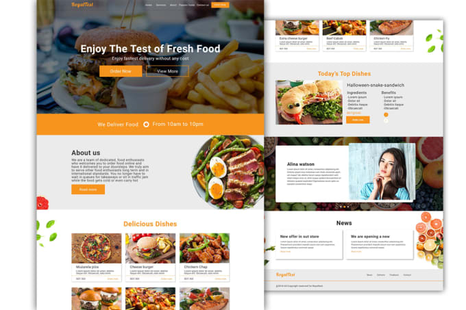 convert xd to HTML, figma to HTML, PSD to HTML with bootstrap