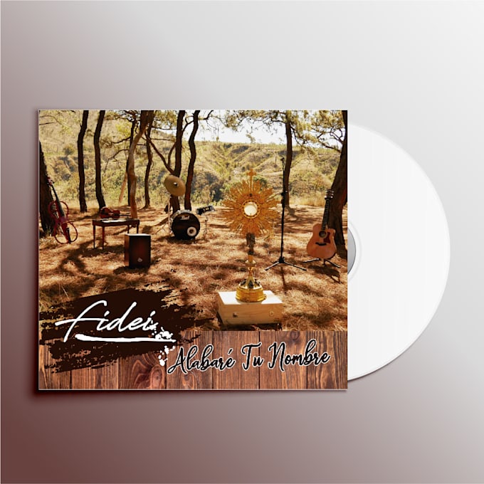 design the cover of your cd