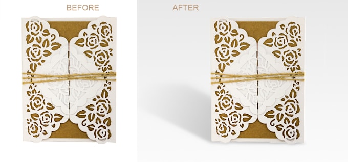 add shadow and background to 7 images or products