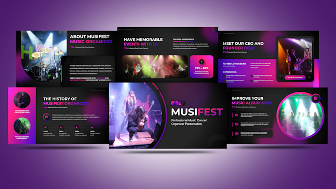 design professional epk, press kit, one sheet, media kit etc