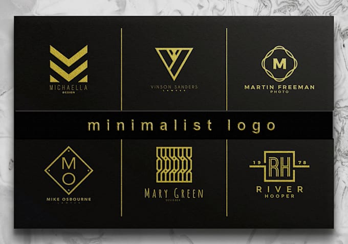 do minimalist flat and any logo within short time