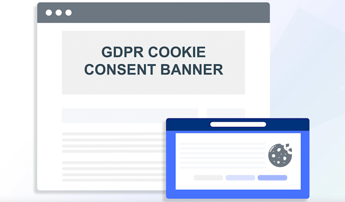 verify or add a cookie consent banner for gdpr
