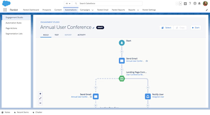 setup professional pardot integration with CRM