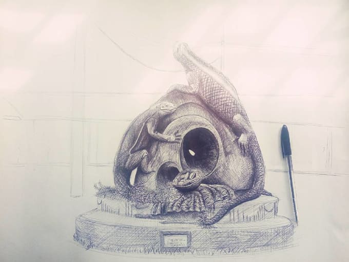 create beautiful hand drawn art