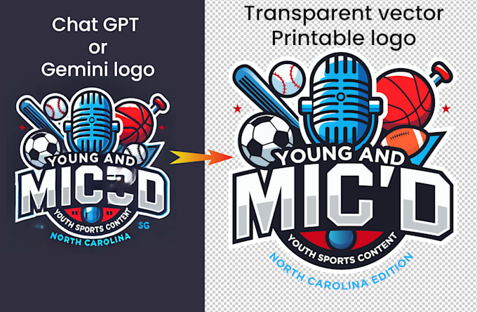 manual redraw ai generated logo vectorize, raster to vector by adobe illustrator
