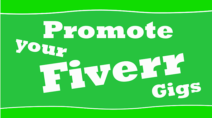 Promote your fiverr gigs by Sarah0307 | Fiverr
