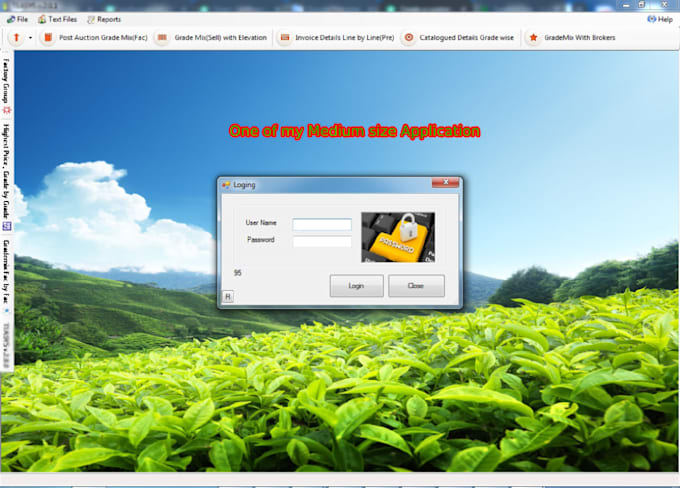 do desktop application development in with c sharp, windows forms, vb6, ms sql