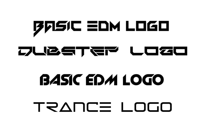 Make An Edm Logo For Your Dj Name By Djjonnytsunami