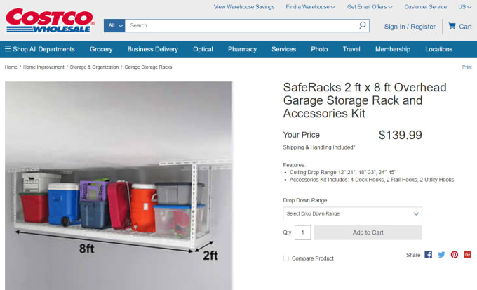 Do the dropshipping from costco to ebay by Mehwish143 | Fiverr