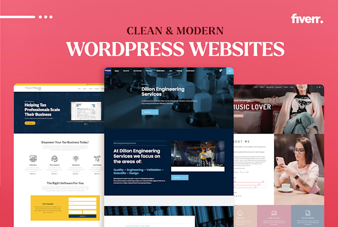 design and develop wordpress website for your business