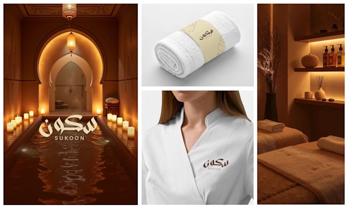 design an arabic logo and arabic branding