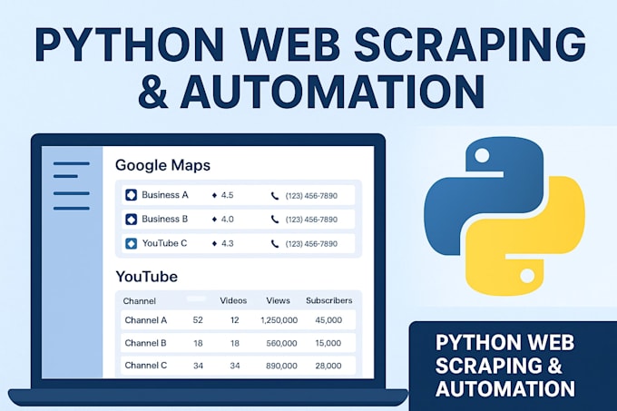automate your tasks using python bots and data extraction scripts