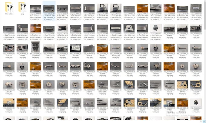 car parts top quality products listings with variation
