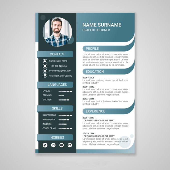 Perform professional resume and cv design by Sikandarchanan Fiverr