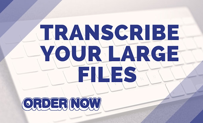 accurately transcribe 30 minutes of audio or video
