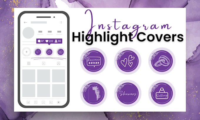 design professional instagram highlight icons