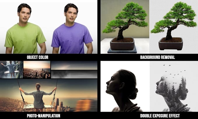 do any type of photoshop editing, retouching, adding objects