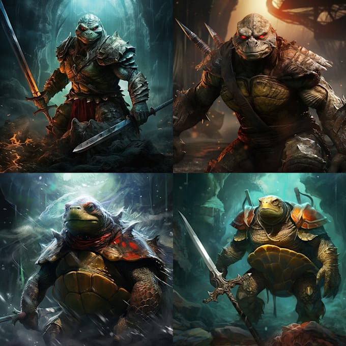 create digital concept art and illustrations mid journey ai