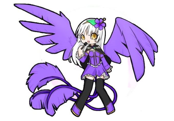 create an adorable chibi humanized animal