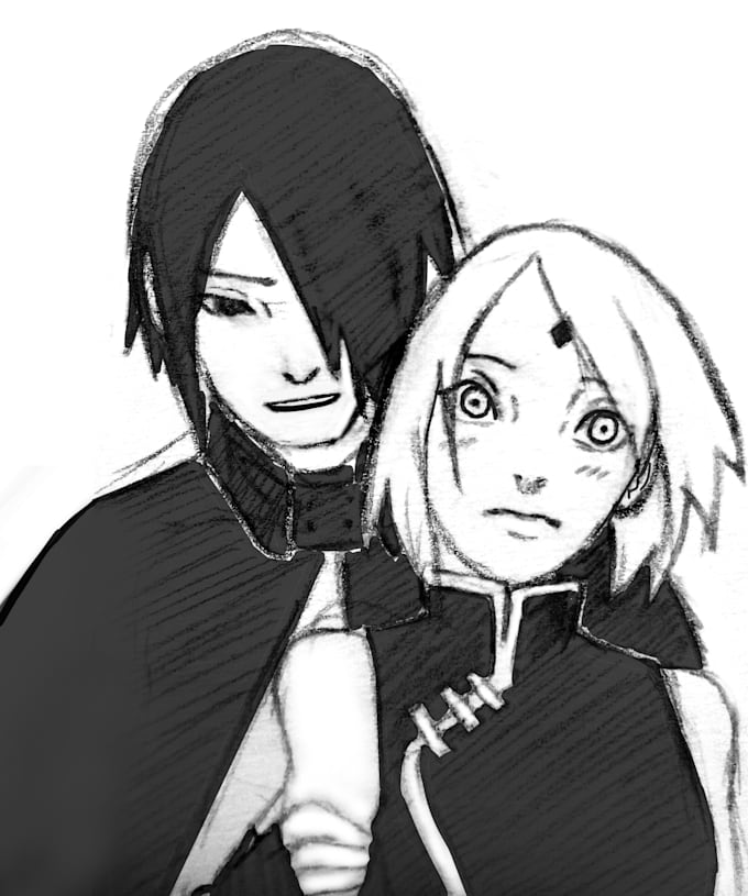 Sketch Your Naruto Boruto Characters By Pumiih